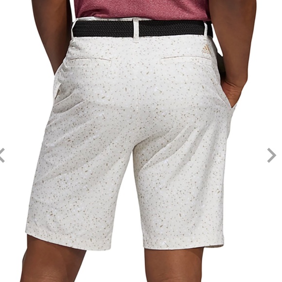 NWT adidas Men’s Ultimate365 Flag Print Golf Shorts - Picture 2 of 6